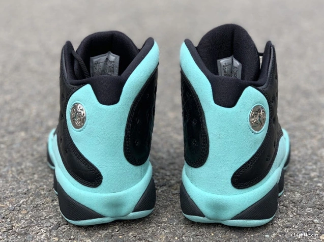 414571-030 Retro Air Green Black Island Jordan 13 0912